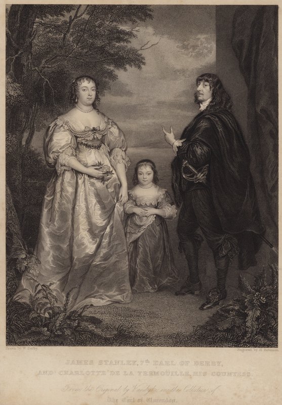 Derby grófjának és Derby grófnőjének portréja alkotó: Anthony van Dyck