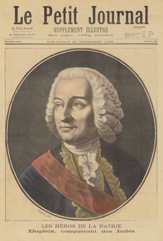 Joseph Francois Dupleix, Francia India főkormányzója alkotó: Antoine Louis Francois after Sergent Marceau