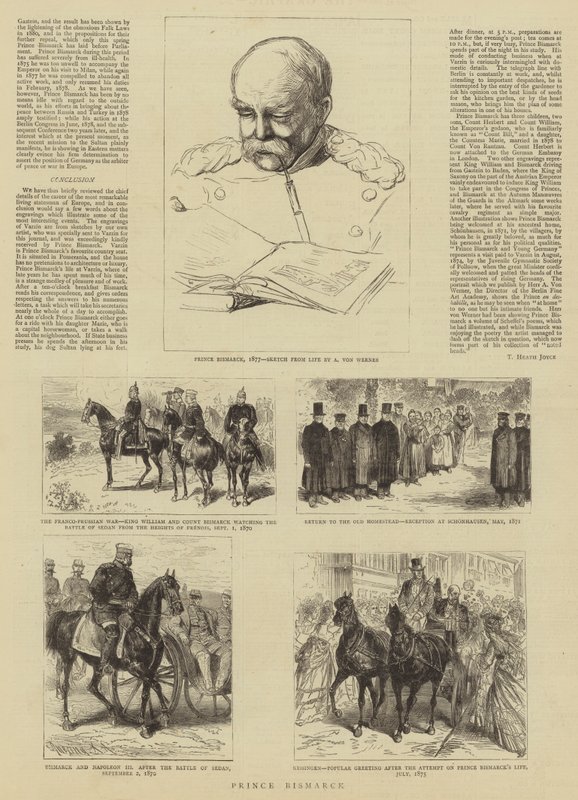 Bismarck herceg alkotó: Anton Alexander von Werner