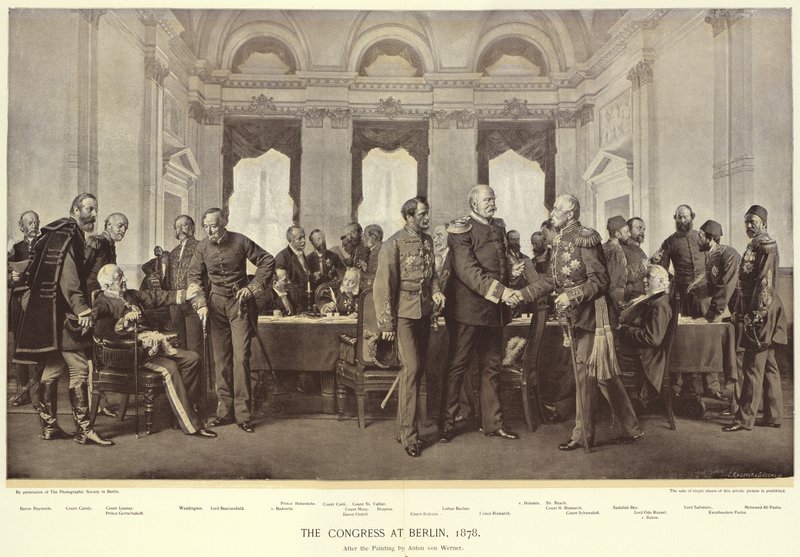 A berlini kongresszus alkotó: Anton Alexander von Werner