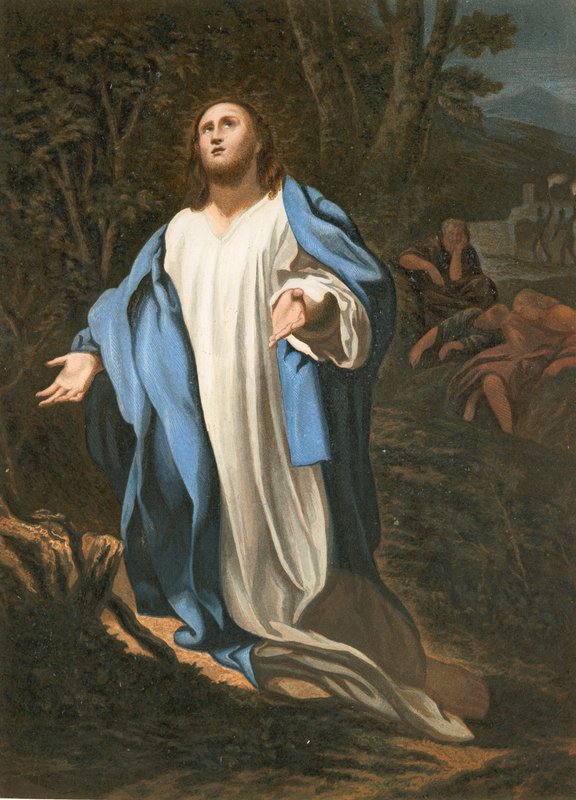 Krisztus gyötrelme a kertben alkotó: Antonio da Correggio