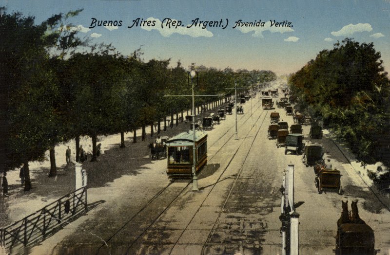 Avenida Vertiz, Buenos Aires, Argentína (színes fotó) alkotó: Argentinian Photographer