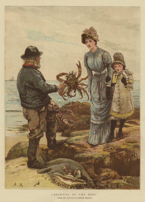 A mélység szépségei (chromolitho) alkotó: Arthur Hopkins