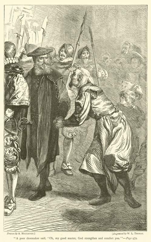 Egy szegény cipész azt mondta: Ó, jó mesterem, Isten erősítsen és vigasztaljon alkotó: Arthur Boyd Houghton