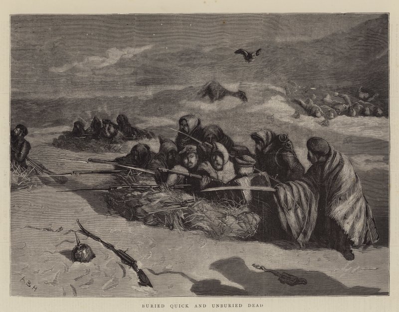 Gyorsan eltemetett és temetetlen halottak alkotó: Arthur Boyd Houghton