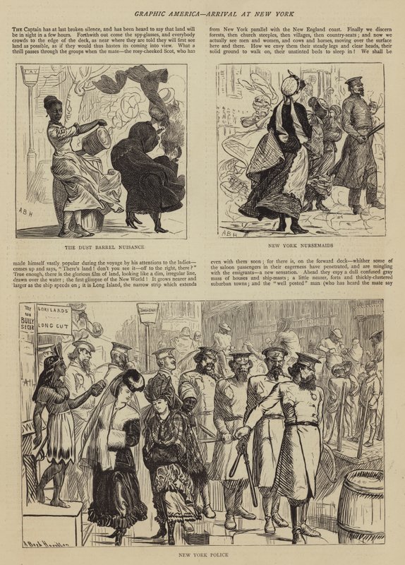 Graphic America, érkezés New Yorkba alkotó: Arthur Boyd Houghton