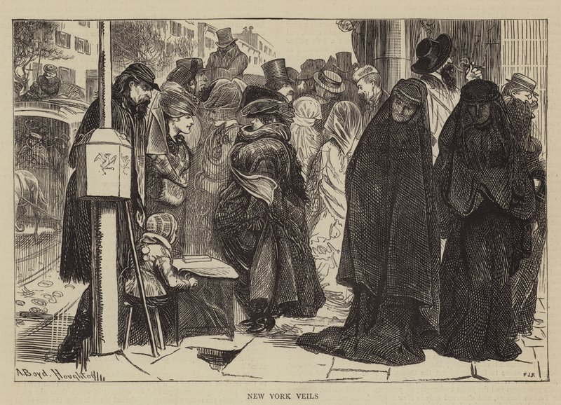 New York fátylak alkotó: Arthur Boyd Houghton