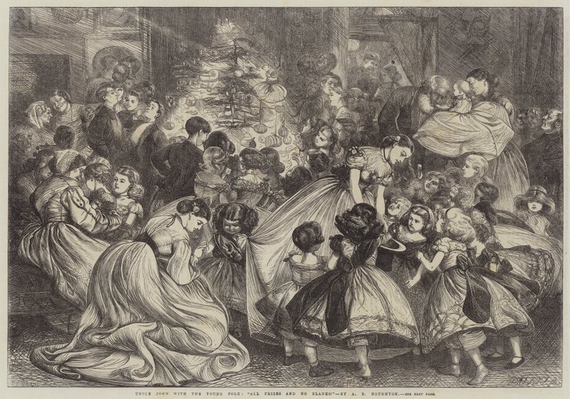 János bácsi a Fiatalokkal, minden díjjal, üresjáratok nélkül! alkotó: Arthur Boyd Houghton