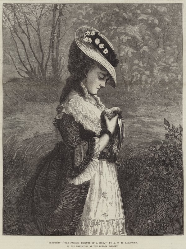 Együttérzés, "A sóhaj múló tisztelete" alkotó: Arthur C. H. Luxmoore