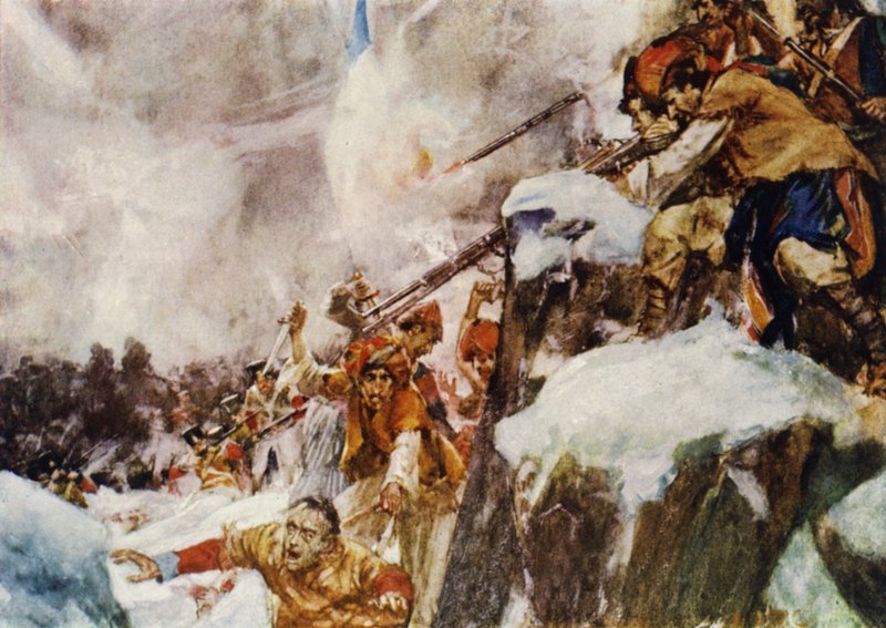 A visszavonulás Afganisztánból, 1842 alkotó: Arthur David McCormick