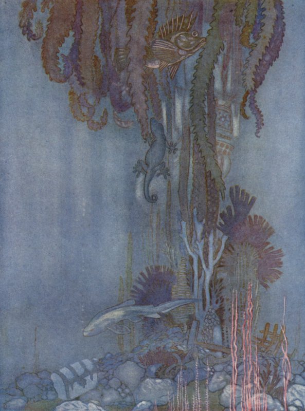 Arra gondoltam, milyen fájdalom megfulladni (színes litó) alkotó: Arthur George Watts