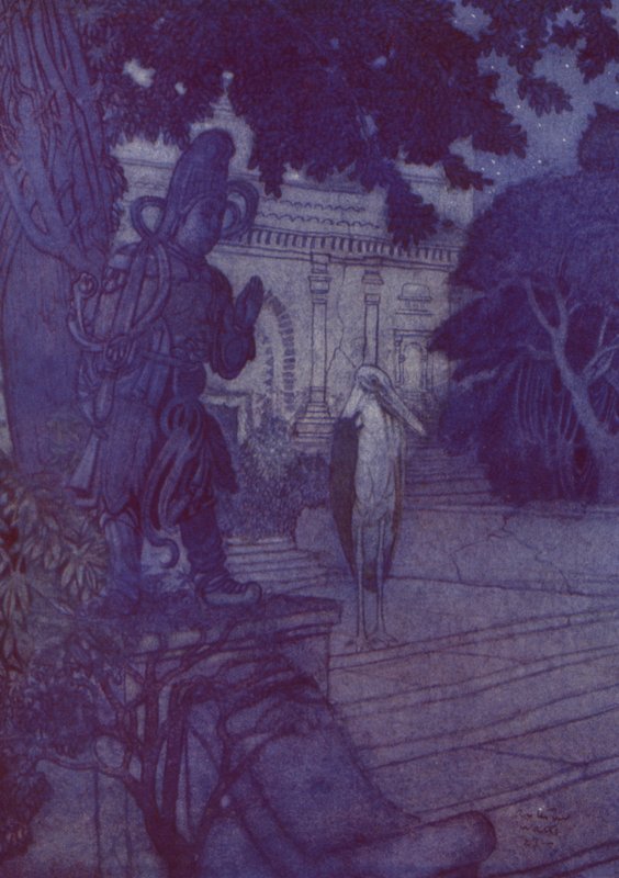 Csend van, ahol nincs hang (színes litó) alkotó: Arthur George Watts