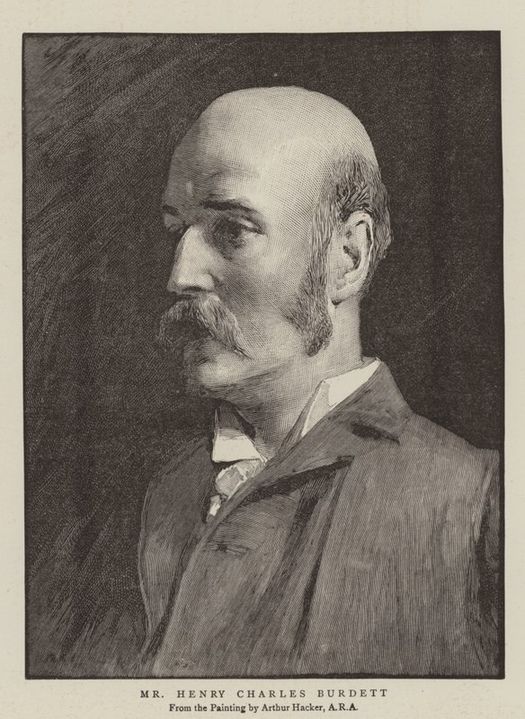 Henry Charles Burdett úr alkotó: Arthur Hacker