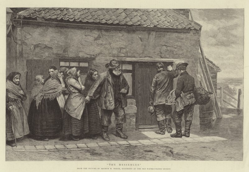 Az üzenetküldő alkotó: Arthur Hardwick Marsh
