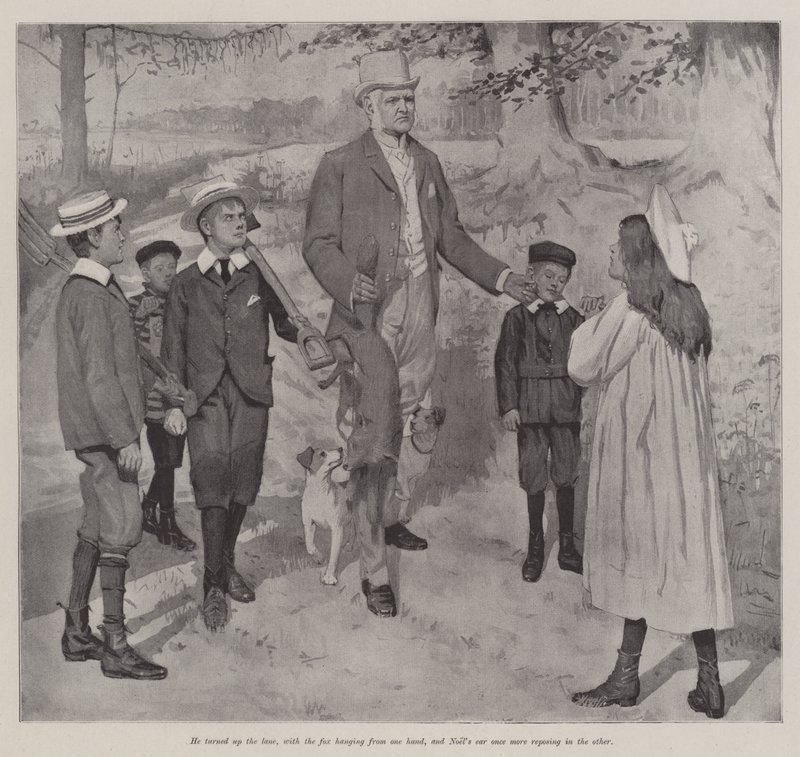 Hunting the Fox, E Nesbit alkotó: Arthur Herbert Buckland