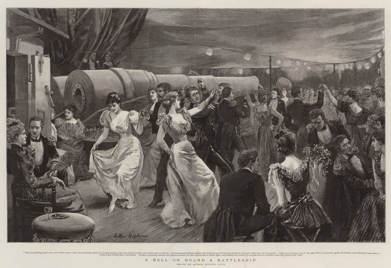 Ball a csatahajó fedélzetén alkotó: Arthur Hopkins