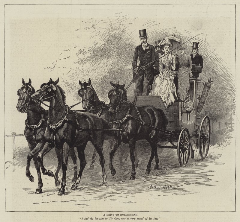 Egy autóút Hurlinghambe alkotó: Arthur Hopkins