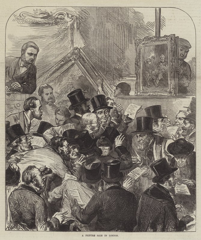 Képkiárusítás Londonban alkotó: Arthur Hopkins
