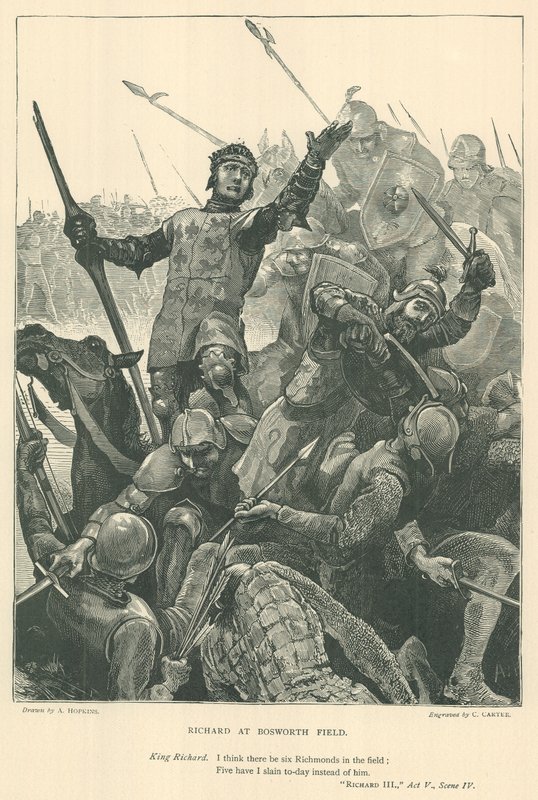 Illusztráció III. Richárd királyhoz alkotó: Arthur Hopkins