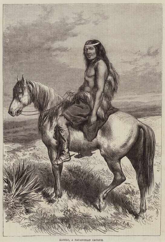 Kamilo, egy patagóniai Cacique alkotó: Arthur Hopkins