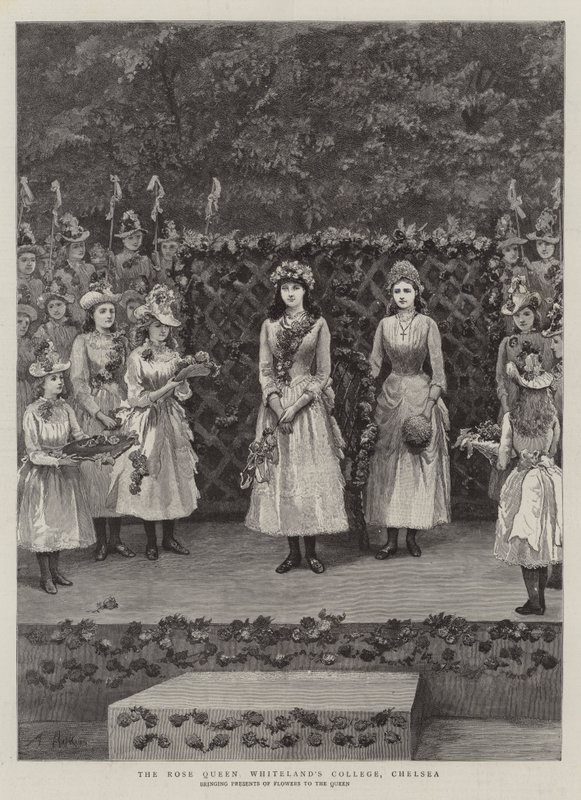 The Rose Queen Whiteland College, Chelsea alkotó: Arthur Hopkins