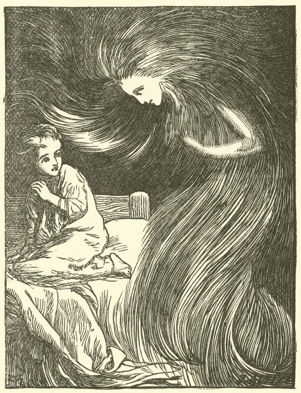 Az északi szél hátuljáról alkotó: Arthur Hughes