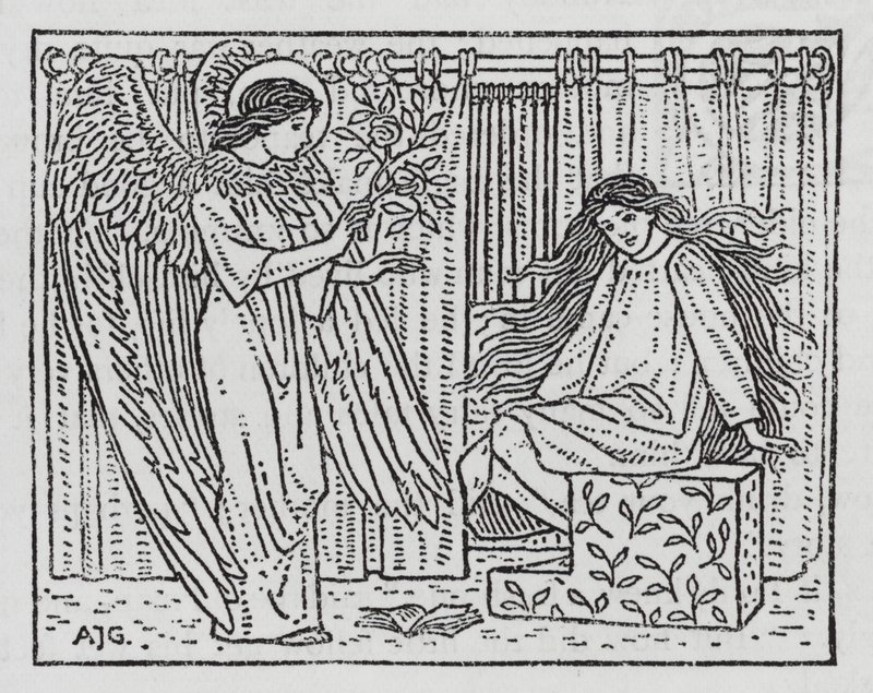 Hans Christian Andersen: A vörös cipők (litho) alkotó: Arthur Joseph Gaskin