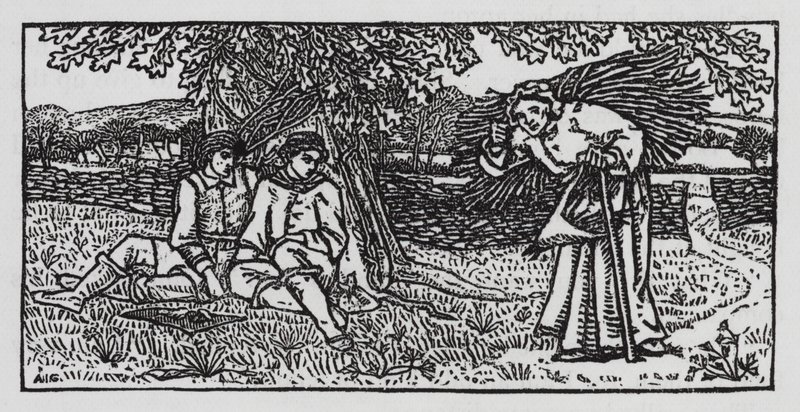 Hans Christian Andersen: Az útitárs (litho) alkotó: Arthur Joseph Gaskin