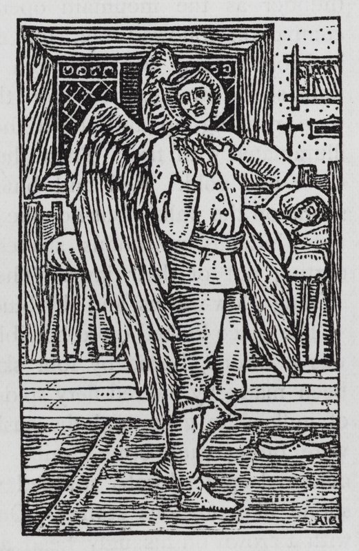 Hans Christian Andersen: Az útitárs (litho) alkotó: Arthur Joseph Gaskin