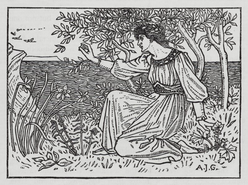 Hans Christian Andersen: A vad hattyúk (litho) alkotó: Arthur Joseph Gaskin