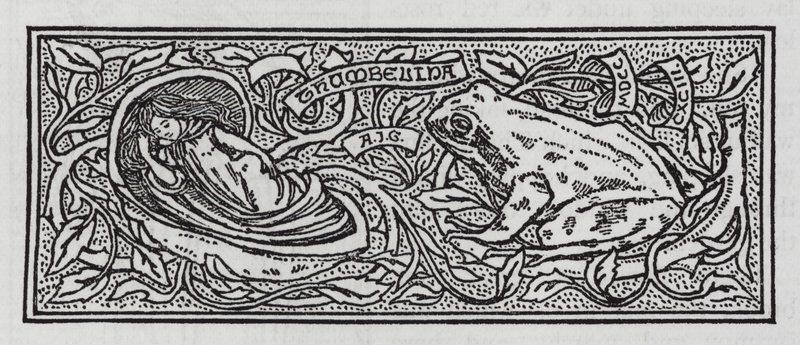 Hans Christian Andersen: Lumpel (litho) alkotó: Arthur Joseph Gaskin