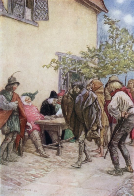 IV. Henrik király 2. rész alkotó: Arthur Rackham
