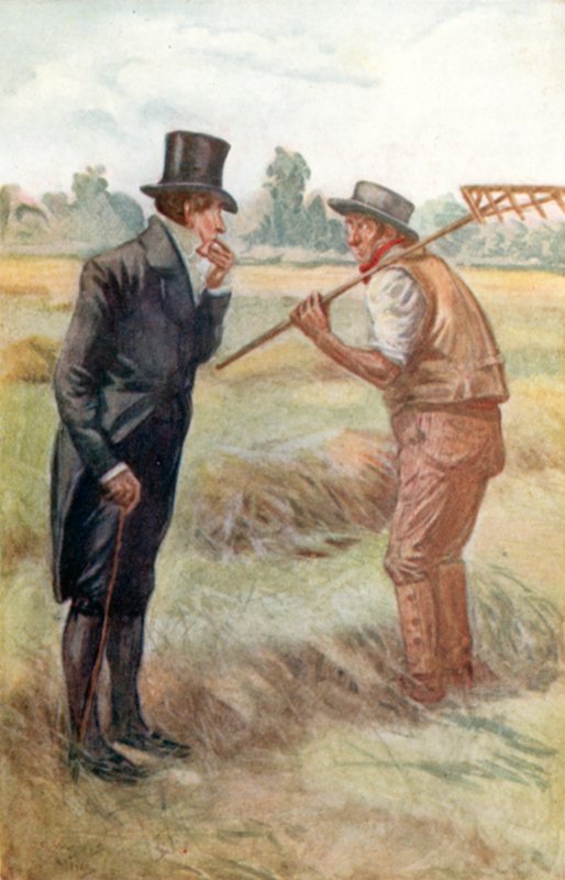 Illusztráció Emma számára, Jane Austen alkotó: Arthur Wallis Mills