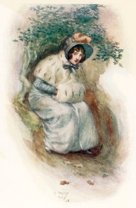 Illusztráció a meggyőzéshez, Jane Austen alkotó: Arthur Wallis Mills