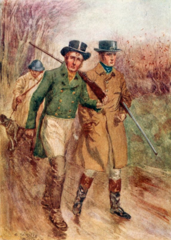 Illusztráció a meggyőzéshez, Jane Austen alkotó: Arthur Wallis Mills