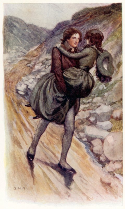 Illusztráció a Büszkeség és balítélethez, Jane Austen alkotó: Arthur Wallis Mills
