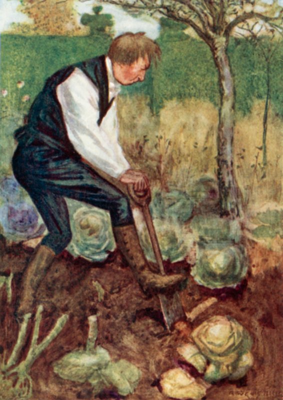 Illusztráció a Büszkeség és balítélethez, Jane Austen alkotó: Arthur Wallis Mills