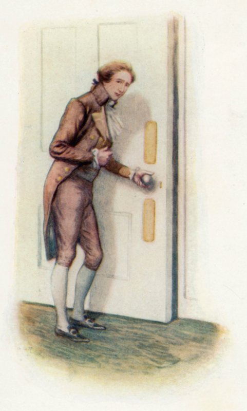 Illusztráció a Büszkeség és balítélethez, Jane Austen alkotó: Arthur Wallis Mills