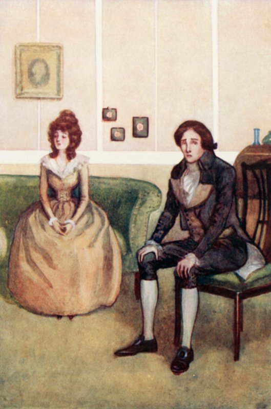 Illusztráció: Jane Austen: Értelem és érzék alkotó: Arthur Wallis Mills