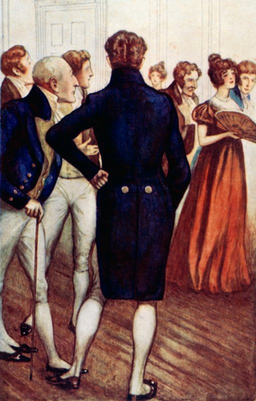 Illusztráció: Jane Austen az érzékhez és az érzékhez alkotó: Arthur Wallis Mills