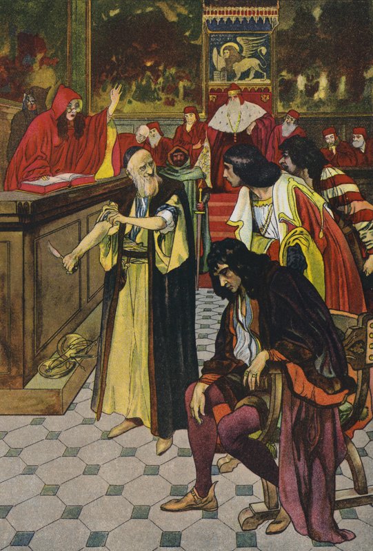 William Shakespeare, A velencei kereskedő alkotó: Artus Scheiner