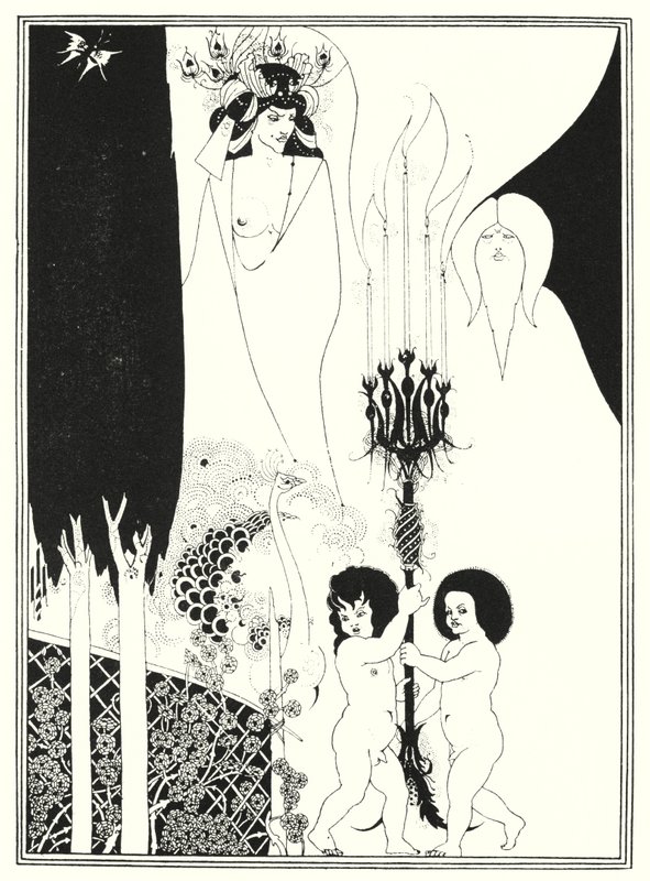 Heródes szeme (metszet) alkotó: Aubrey (after) Beardsley