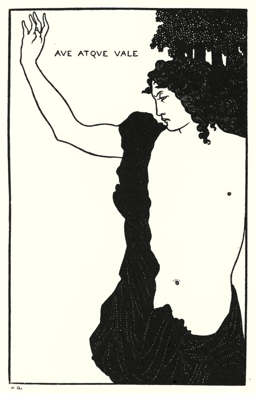 Hail And Goodbye, Catullus, Carmen Ci alkotó: Aubrey Beardsley