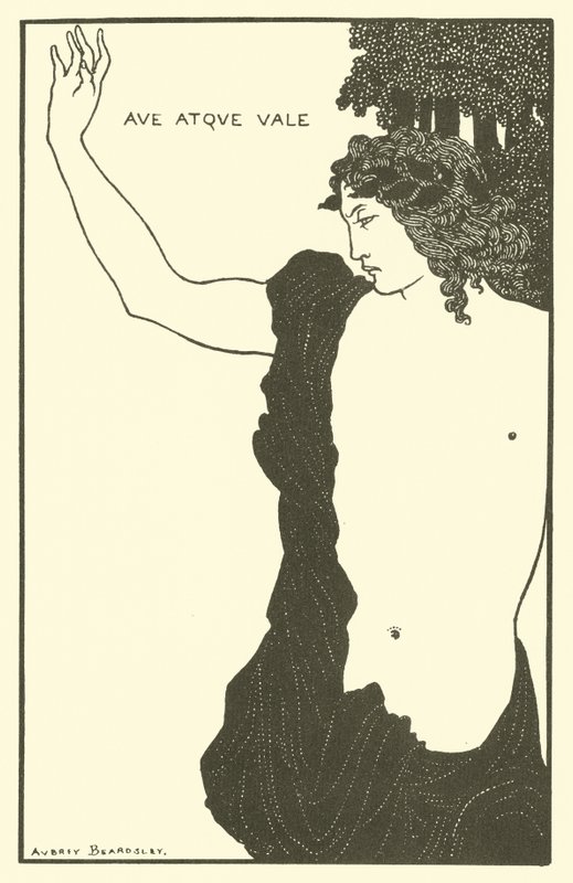 Üdvözlet és búcsú alkotó: Aubrey Beardsley
