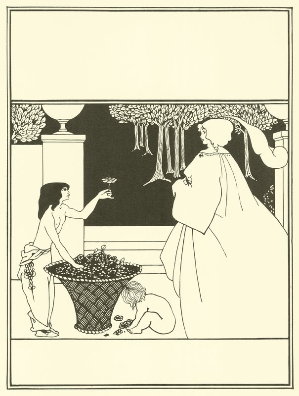 Borítóterv, A Sárga Könyv alkotó: Aubrey Beardsley