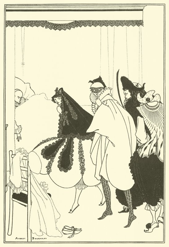 Pierrot halála alkotó: Aubrey Beardsley