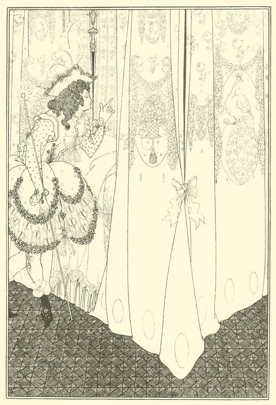 Az álom A zár megerőszakolásából alkotó: Aubrey Beardsley