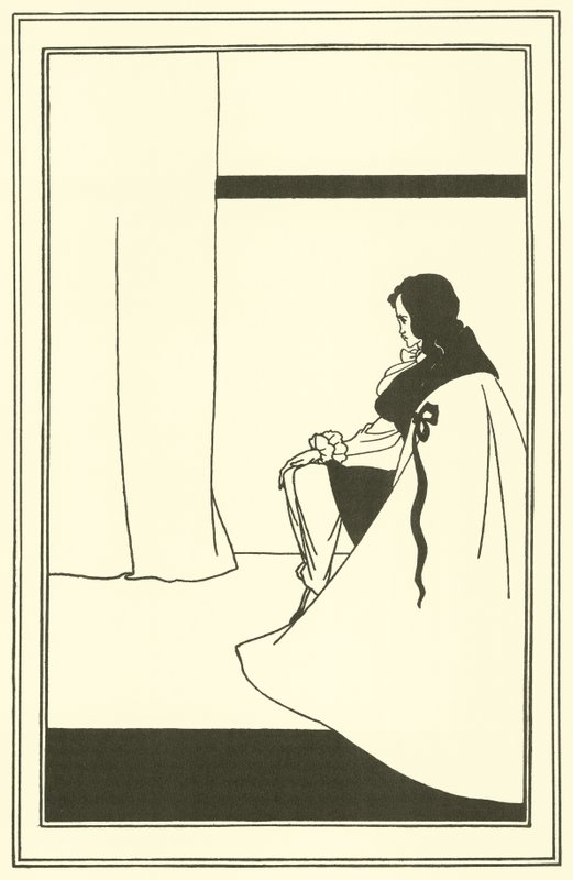 Az Usher-ház bukása alkotó: Aubrey Beardsley