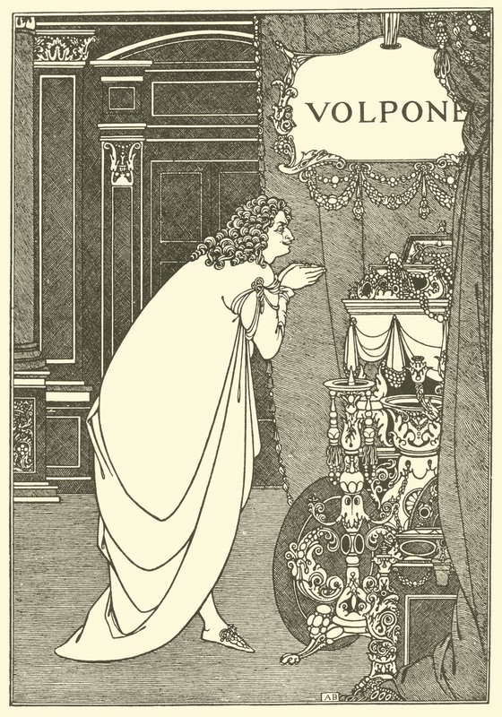 Volpone alkotó: Aubrey Beardsley