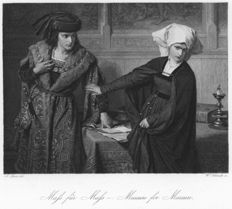 Jelenet a Measure for Measure című filmből alkotó: August Spiess